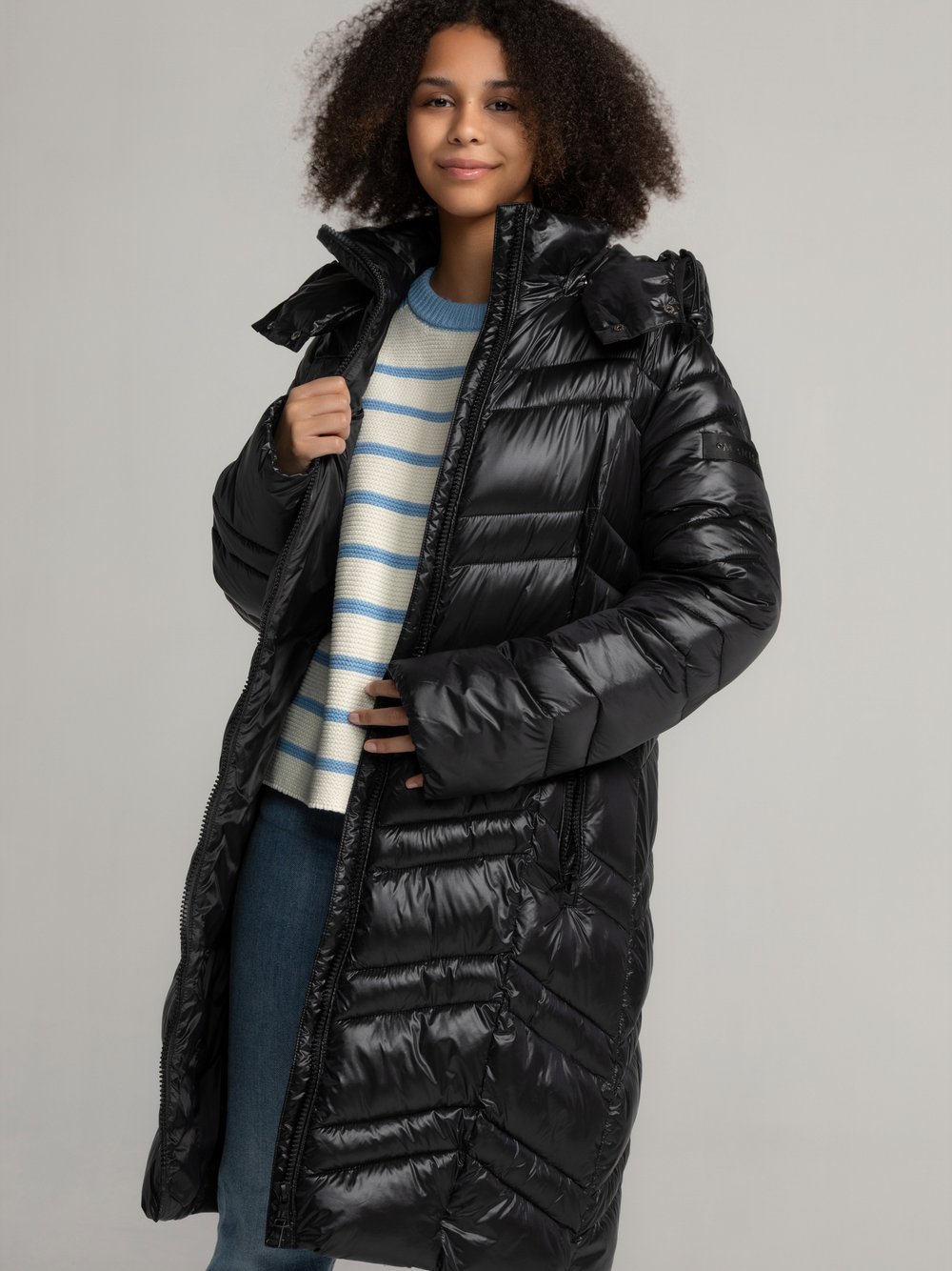 MANISA Fashion Mantel Damen Polyamid
