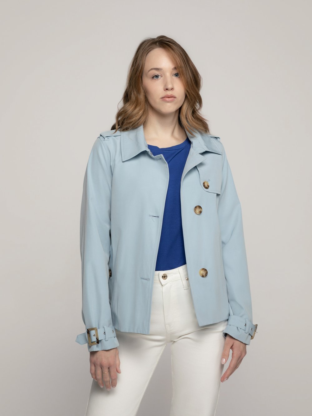 MANISA Fashion Trenchjacke Damen