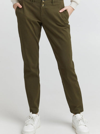 OXMO Chinohose Damen Baumwolle