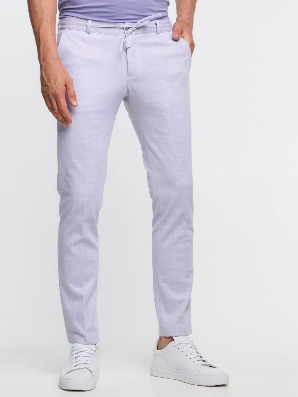 Zuitable Baukasten-Hose Herren Jersey kariert