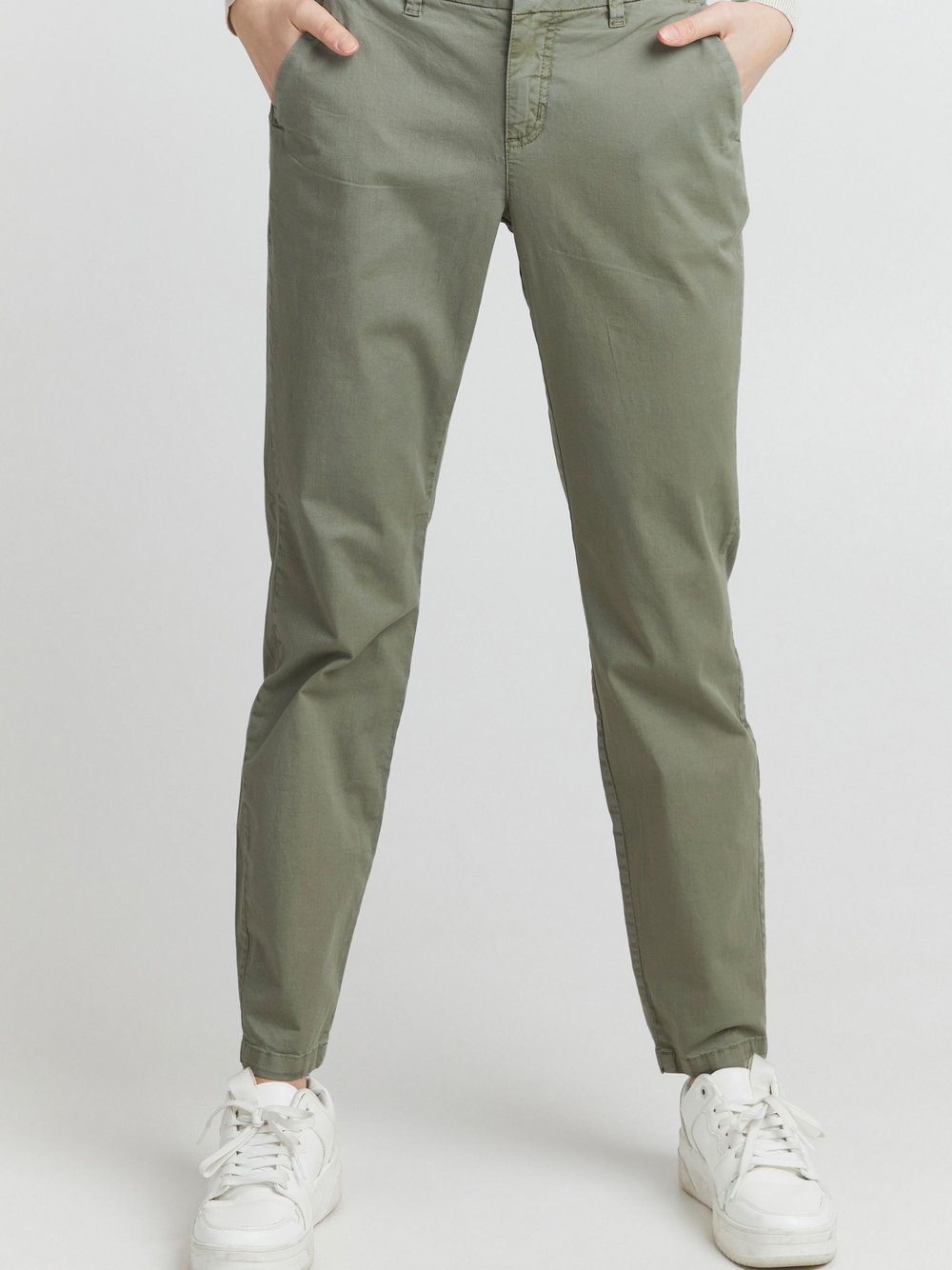 OXMO Chinohose Damen Baumwolle