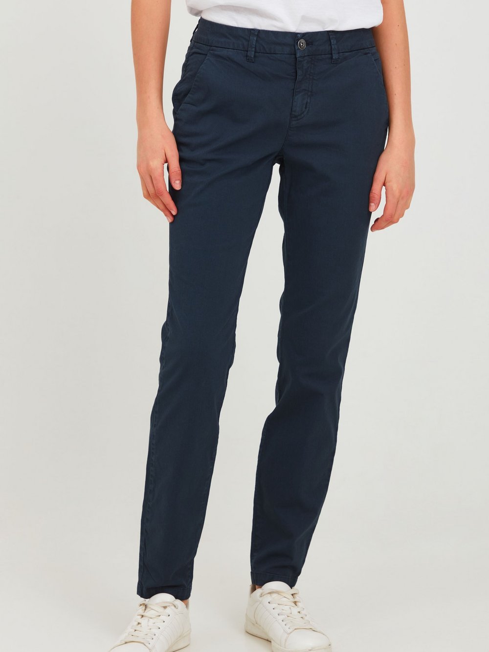 OXMO Chinohose Damen Baumwolle