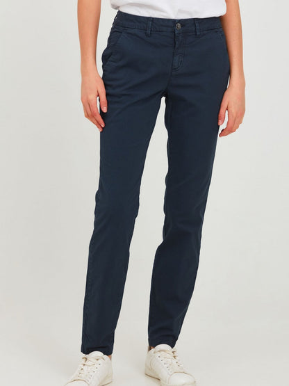 OXMO Chinohose Damen Baumwolle