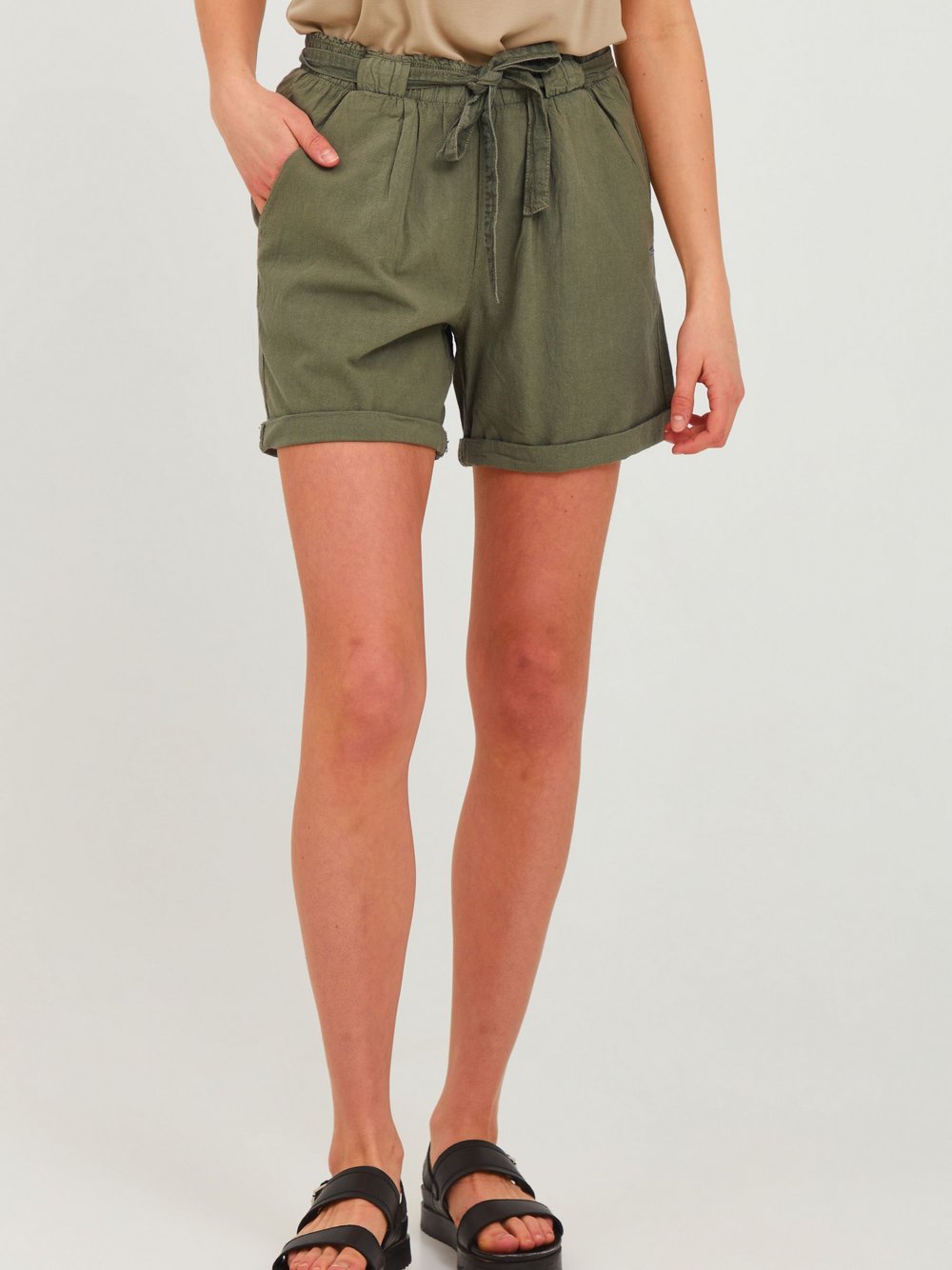 OXMO Chinoshorts Damen Baumwolle