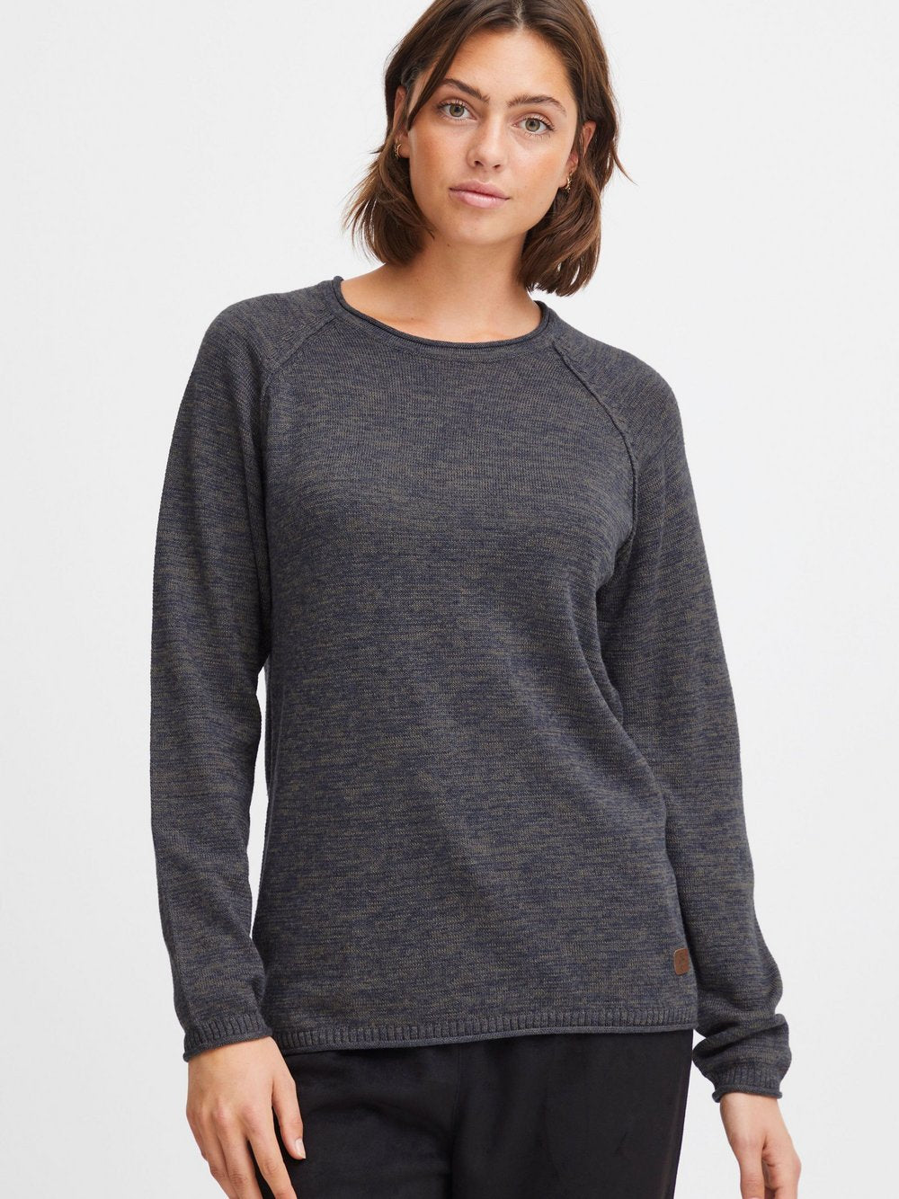 OXMO Strickpullover Damen Baumwolle