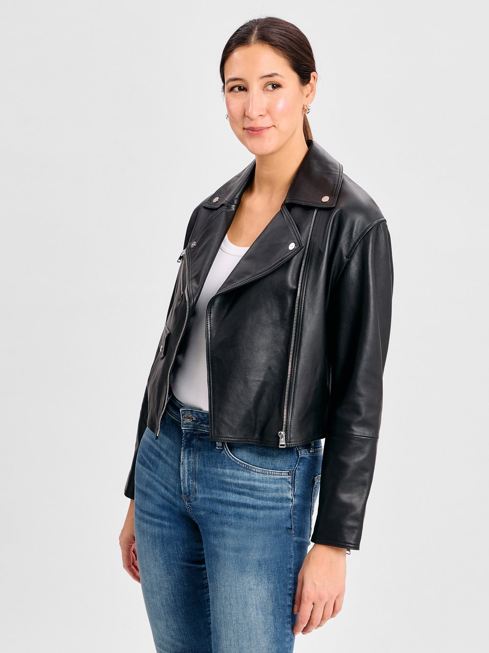 HUGO Lederjacke Damen