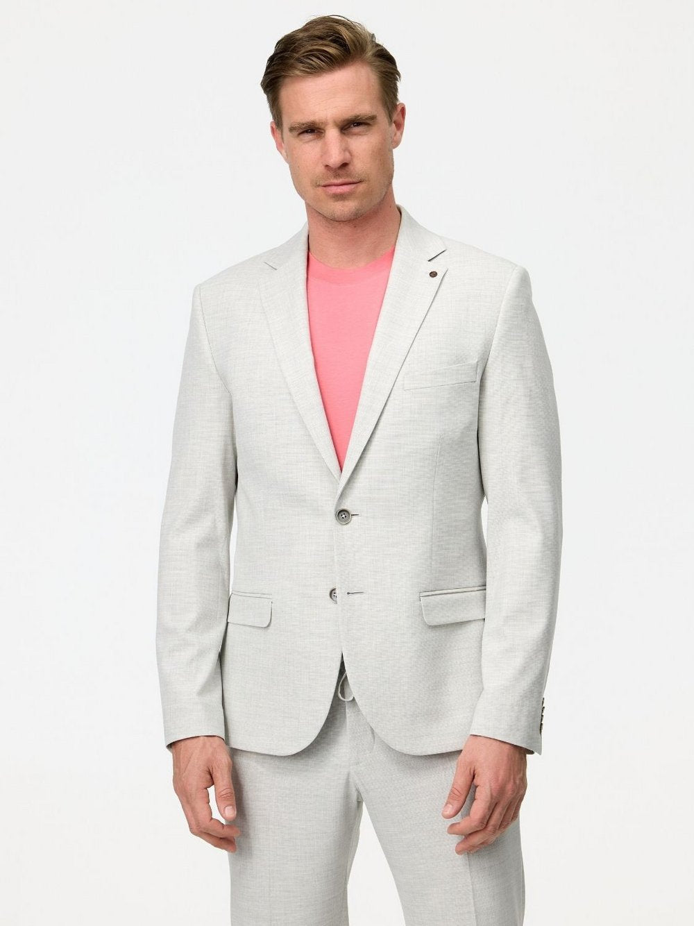 Zuitable Baukasten-Sakko Herren Slim Fit Jersey