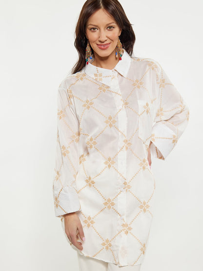 Usha Bluse Damen Baumwolle