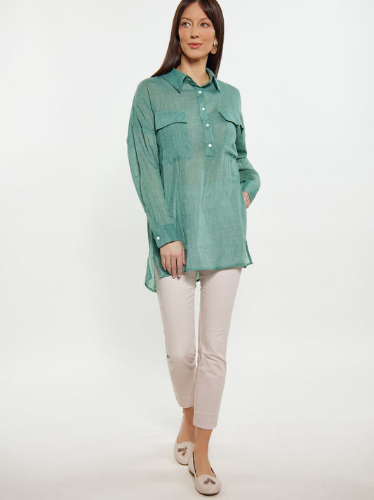 Usha Bluse Damen Baumwolle