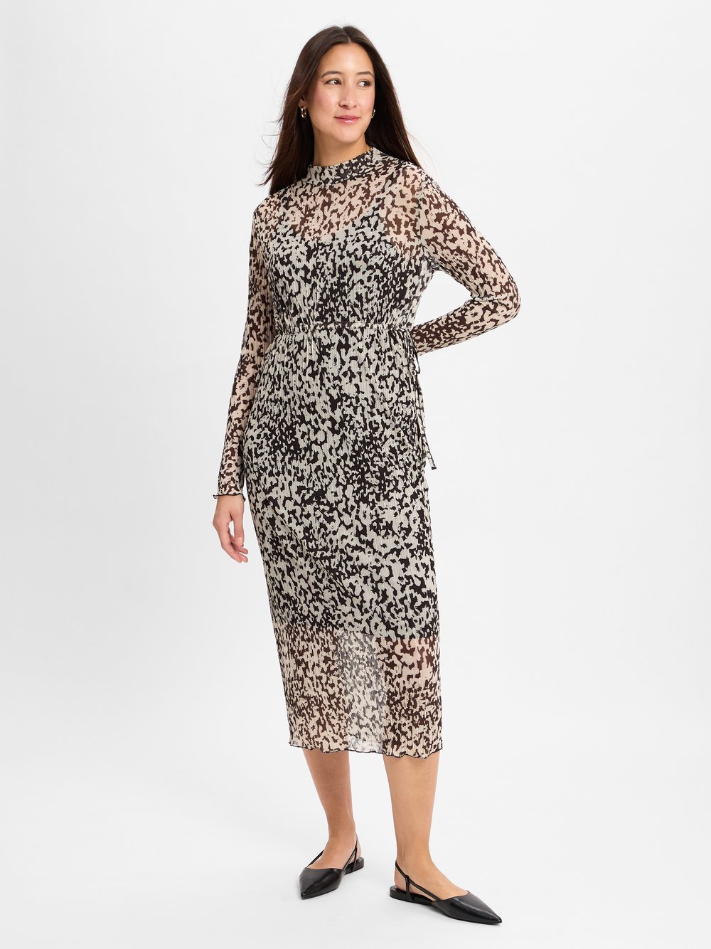 Msch Copenhagen Kleid Damen gemustert