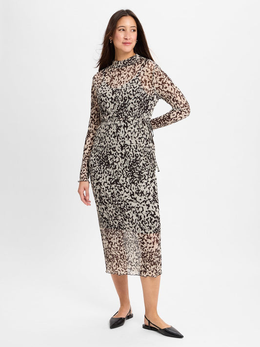 Msch Copenhagen Kleid Damen gemustert