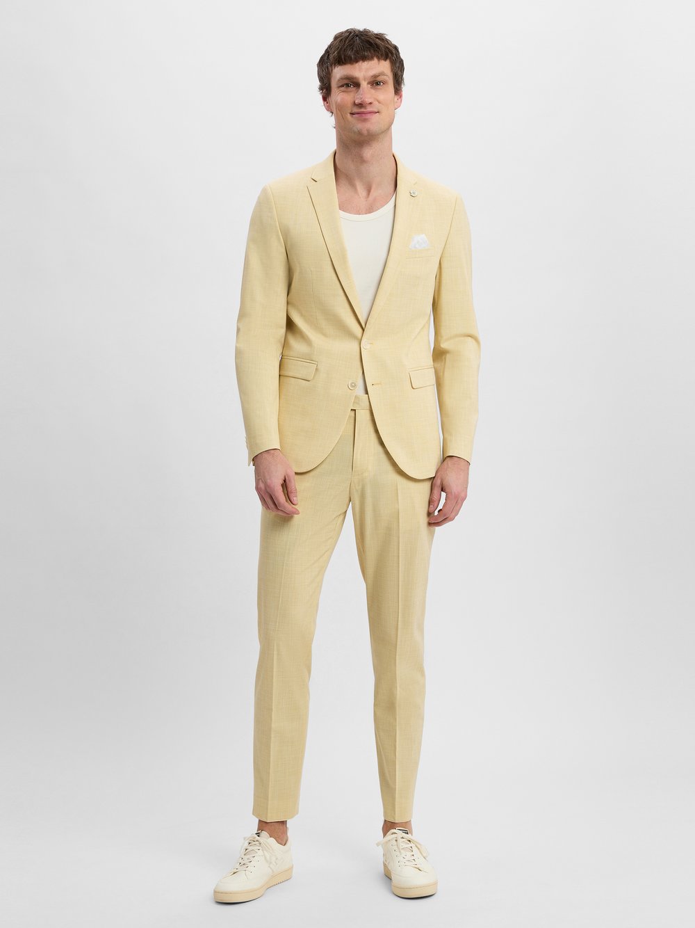 Finshley & Harding London Anzug Slim Fit Herren Slim Fit meliert