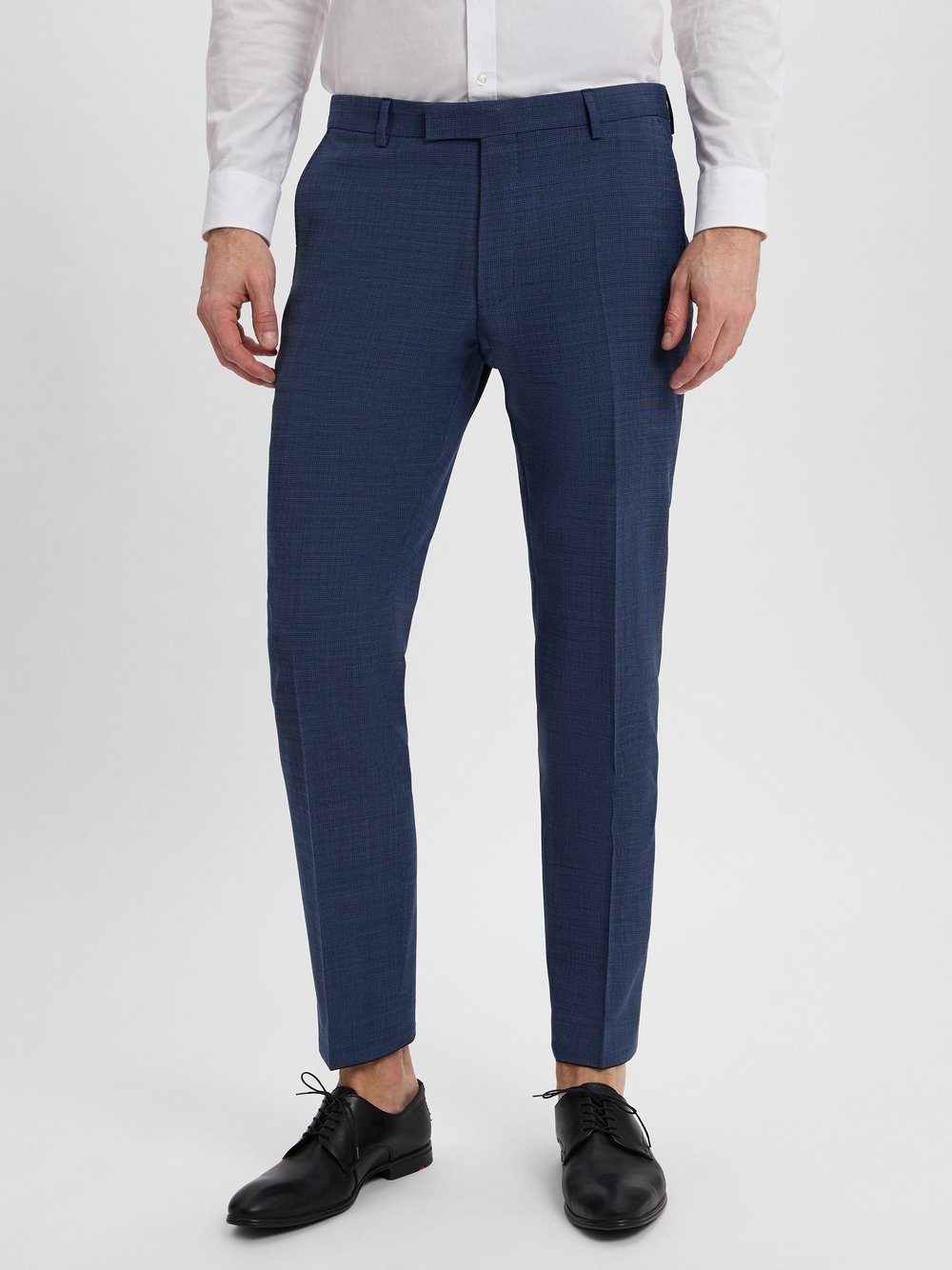 JOOP! Baukasten-Anzughose mit Woll-Anteil Herren Modern Fit meliert