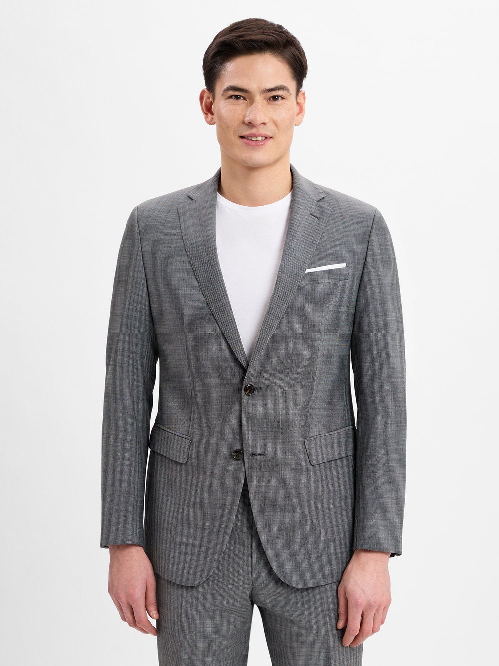 JOOP! Baukasten-Sakko mit Wollanteil Herren Regular Fit gemustert