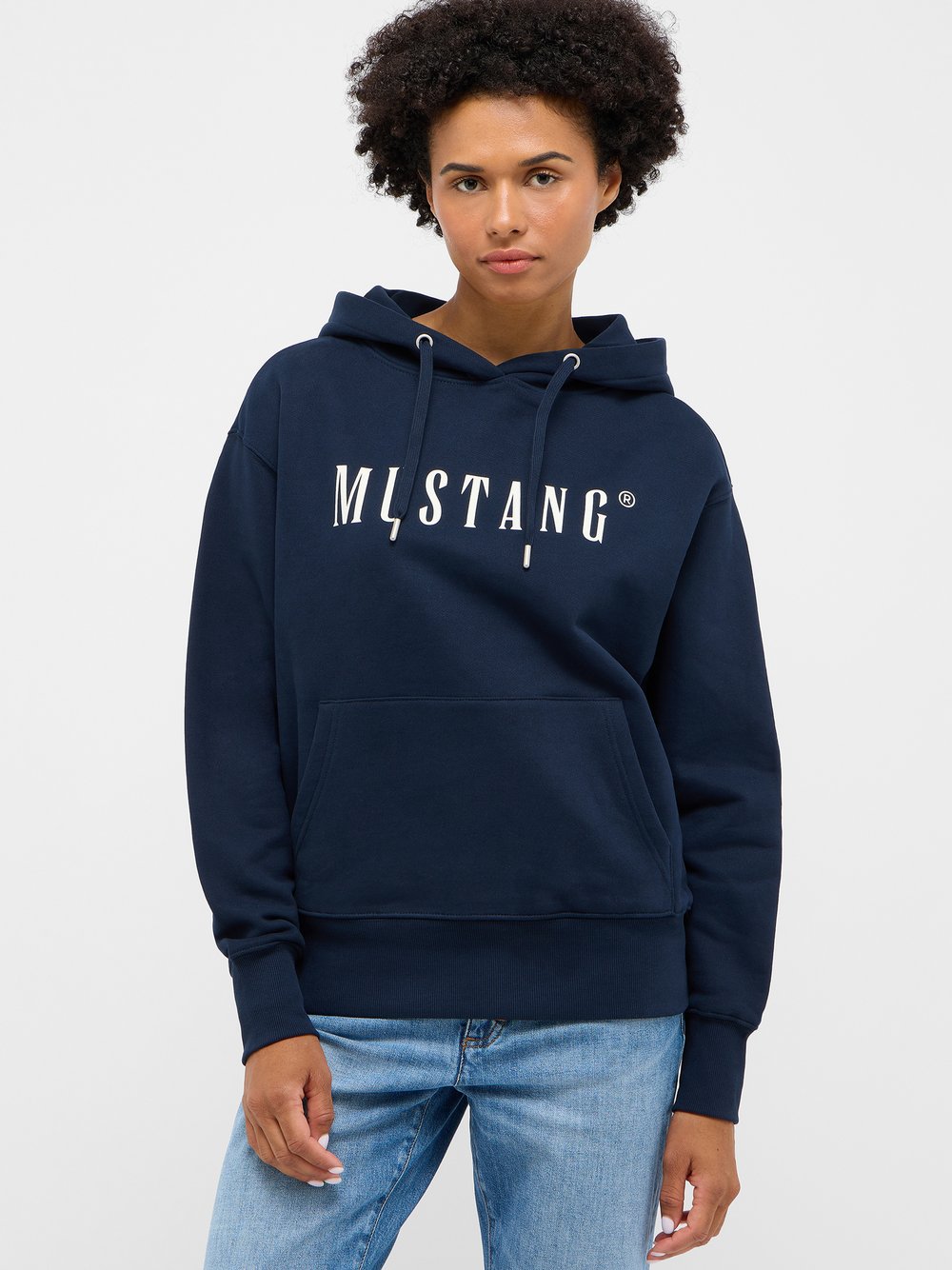 Mustang Sweatshirt Damen Baumwolle