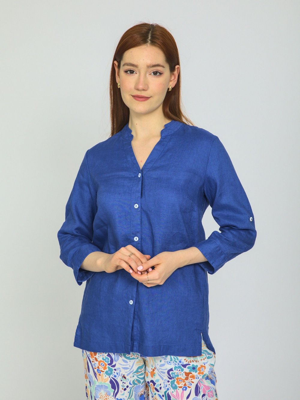 Vicci Germany Leinenbluse Damen