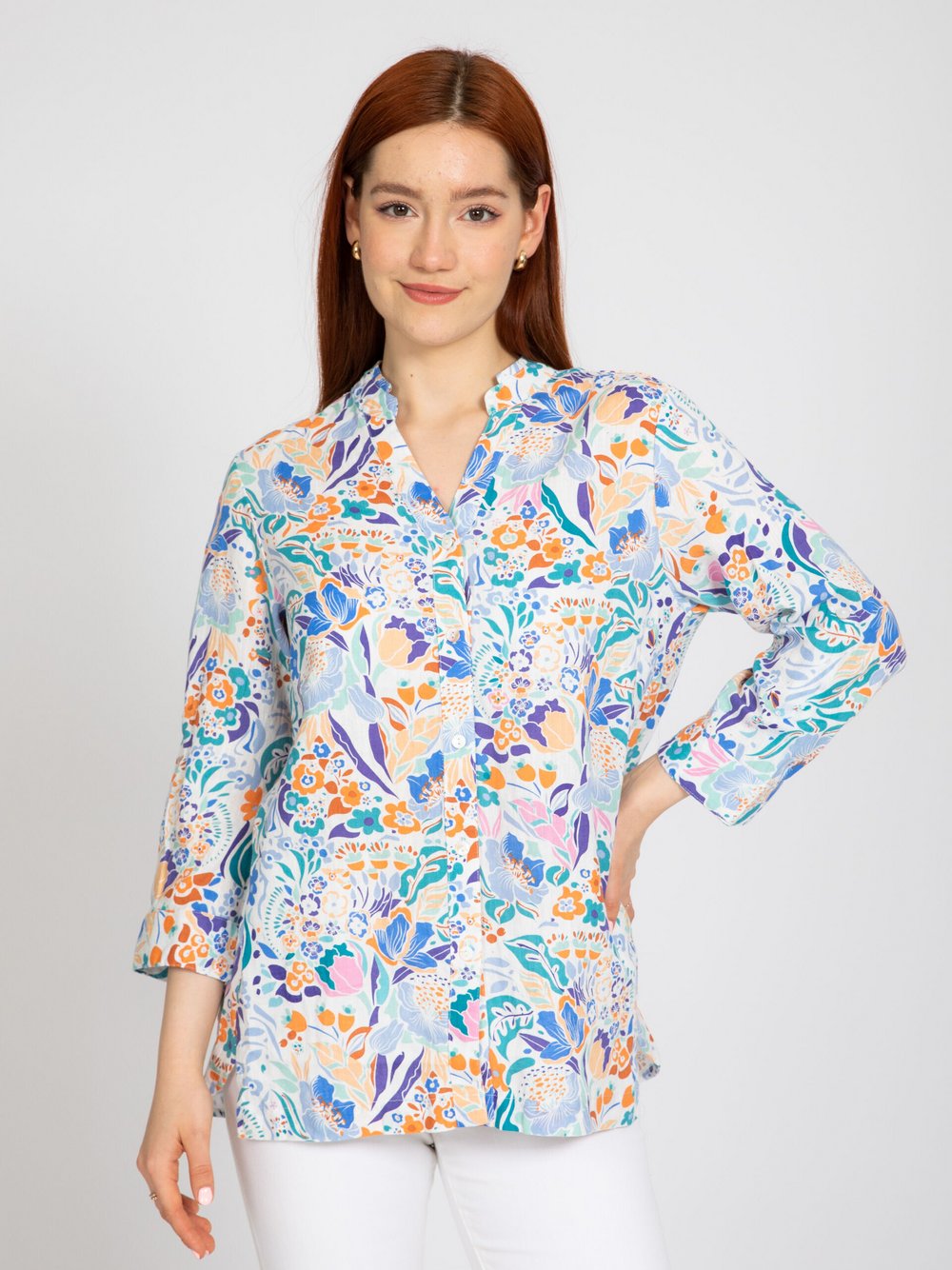 Vicci Germany Leinenbluse Damen
