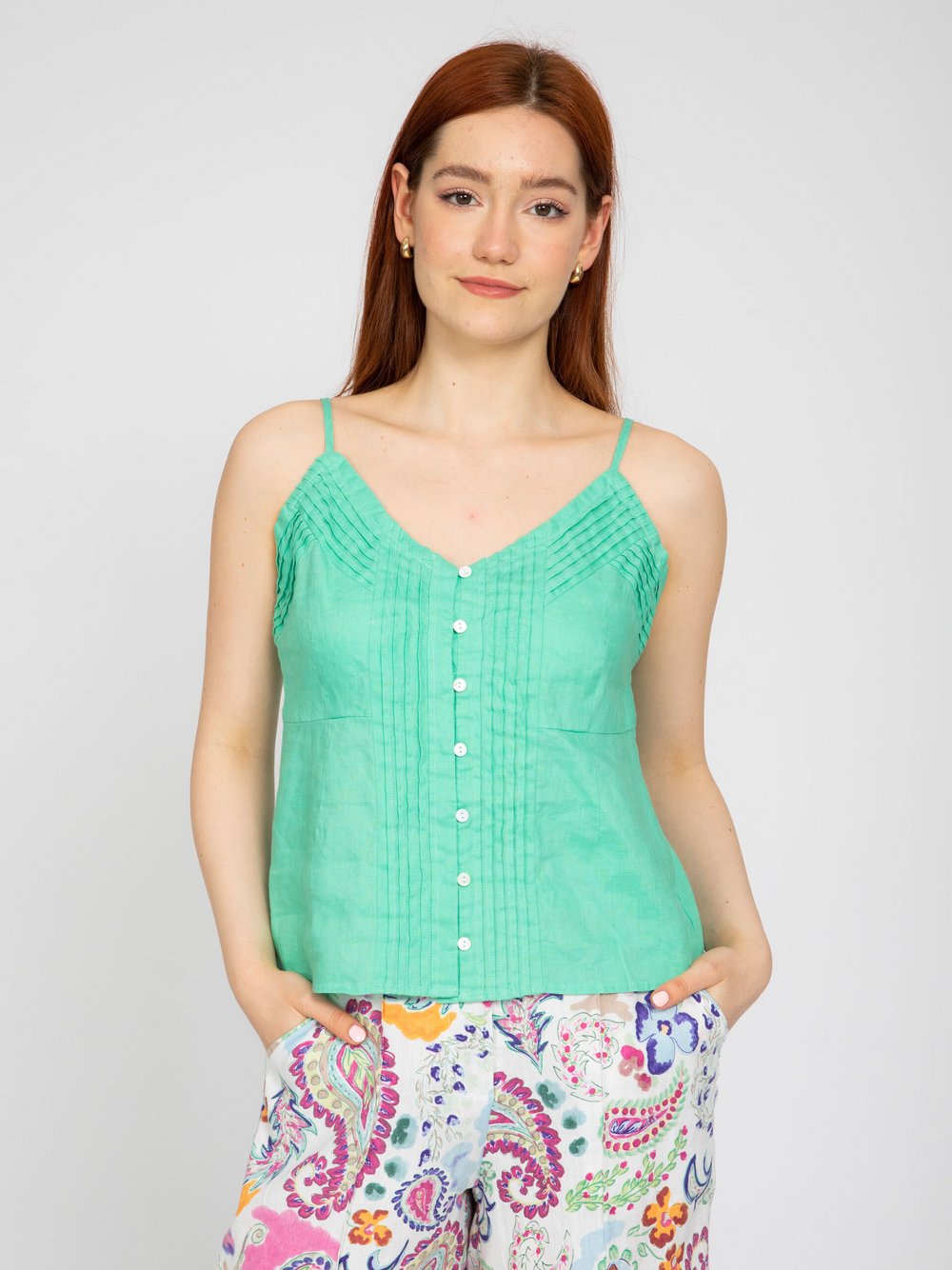 Vicci Germany Leinenbluse Damen