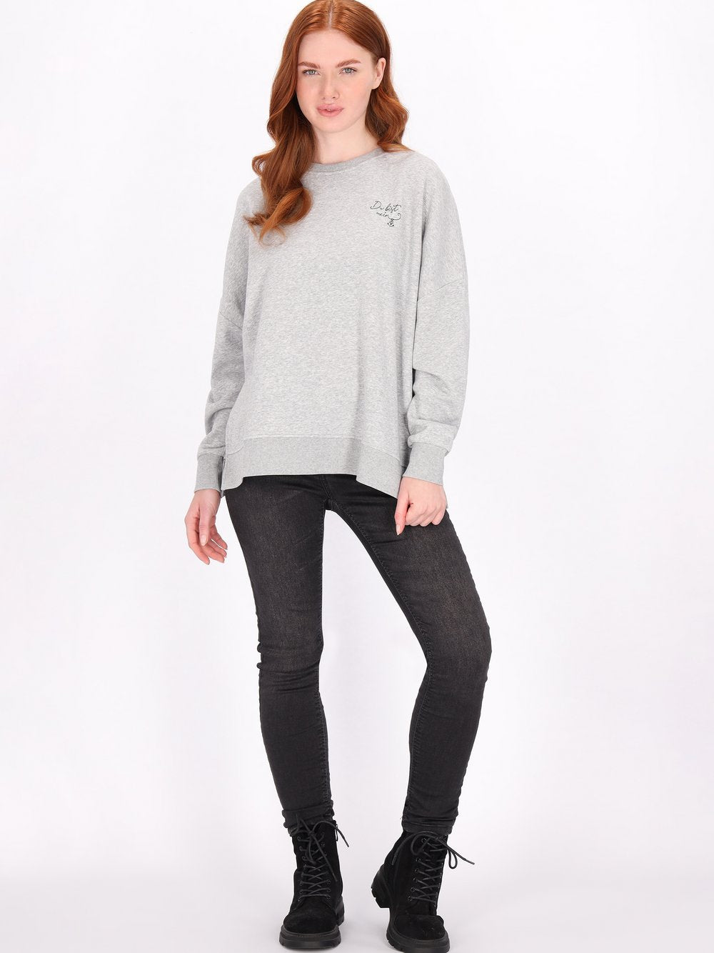 Dreimaster Sweatshirt Damen Baumwolle