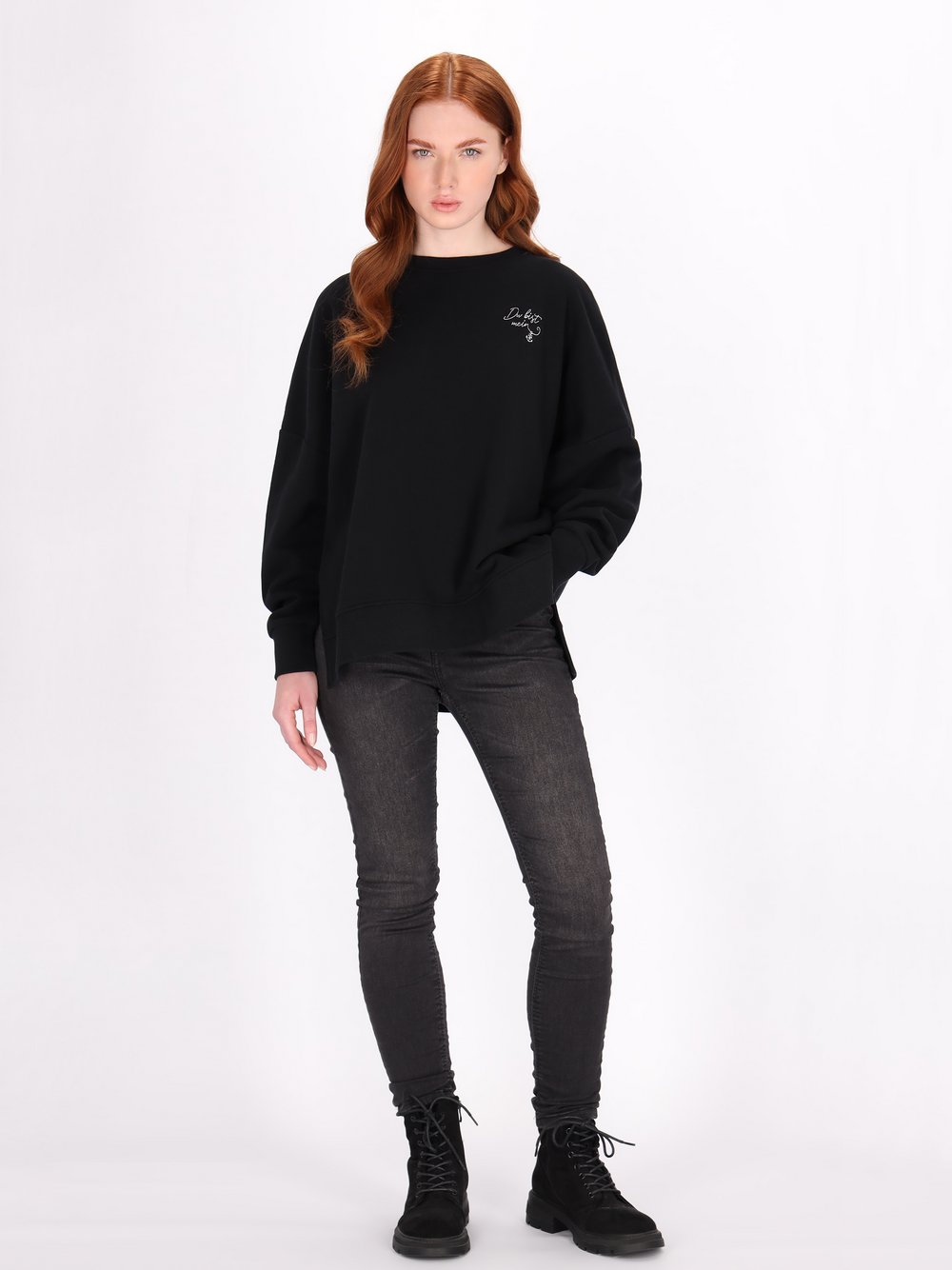 Dreimaster Sweatshirt Damen Baumwolle