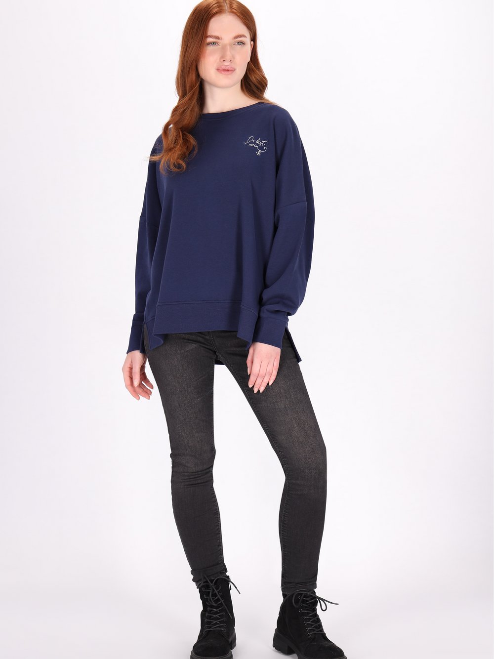 Dreimaster Sweatshirt Damen Baumwolle