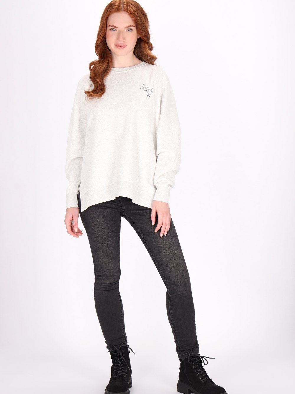 Dreimaster Sweatshirt Damen Baumwolle