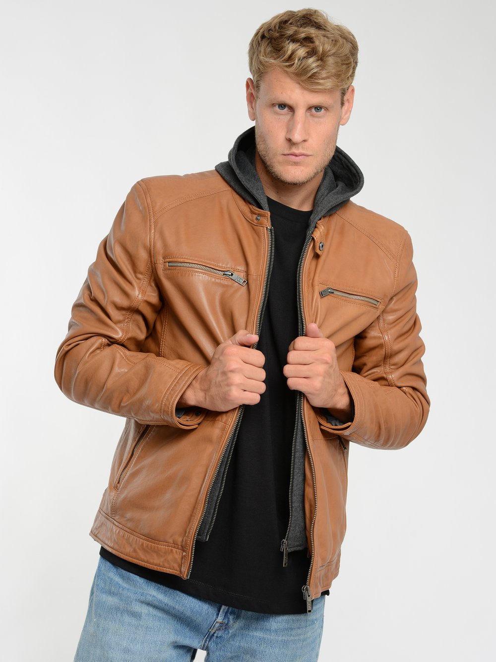 JCC Lederjacke Herren