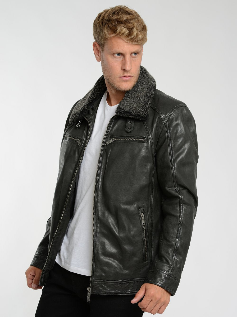 JCC Lederjacke Herren