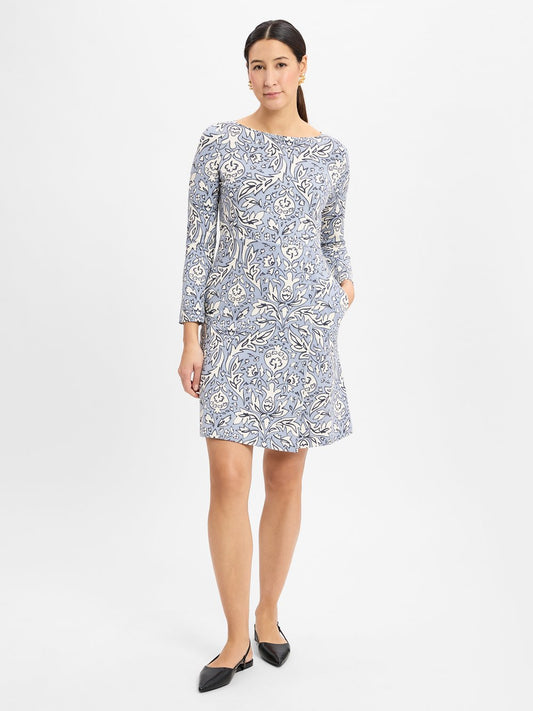 Weekend Max Mara Freizeitkleid Damen Baumwolle gemustert