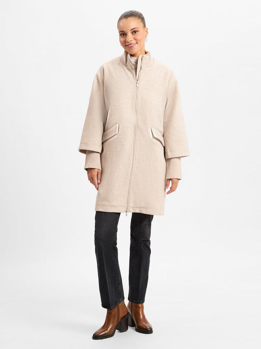 Vila Mantel Damen meliert