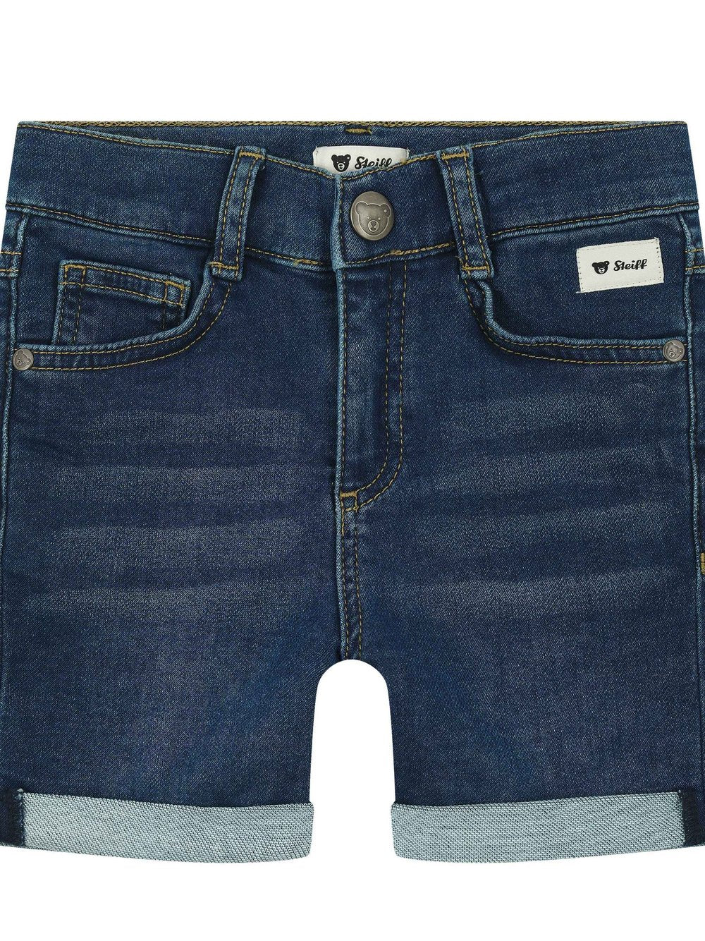 Steiff Jeans Shorts Jungen Baumwolle