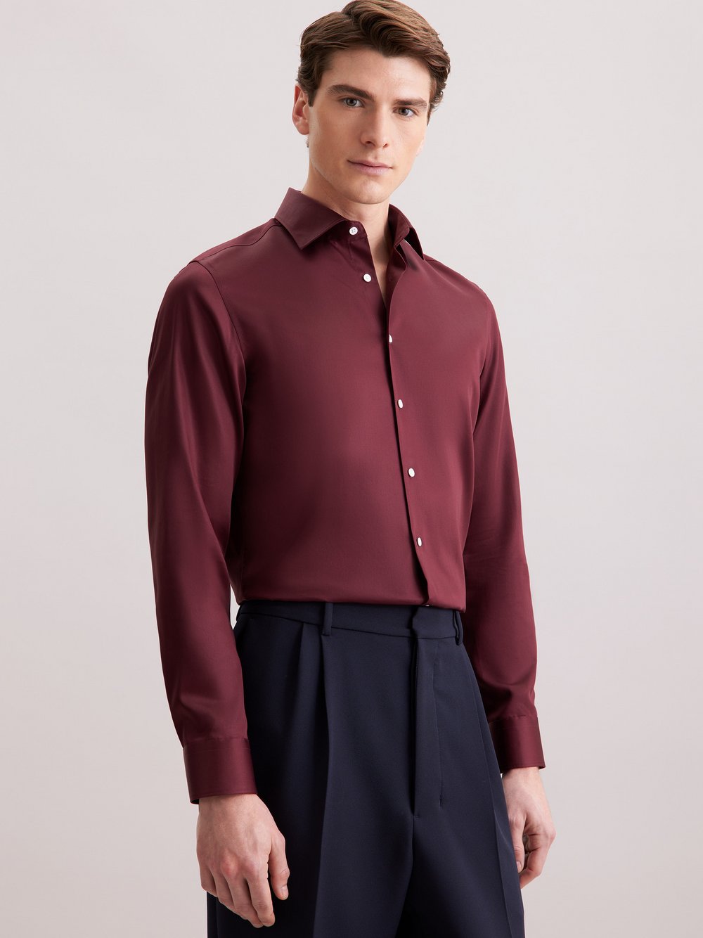 Studio Seidensticker Casual Hemd Herren Regular Fit Baumwolle kariert