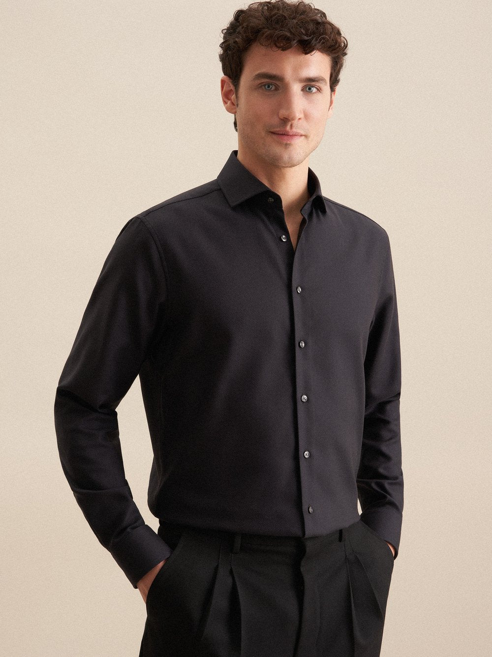 Studio Seidensticker Casual Hemd Herren Regular Fit Baumwolle kariert