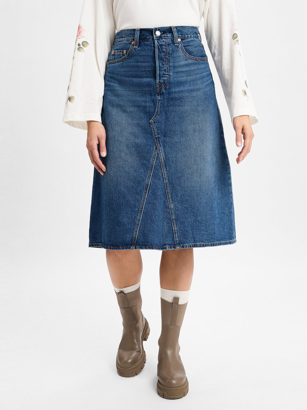 Levi's Jeansrock Damen Baumwolle