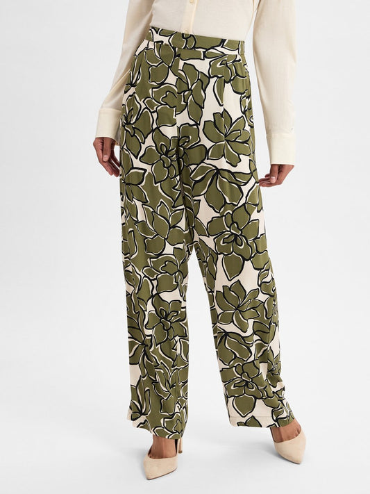 Vila Sommerhose Damen Viskose gemustert