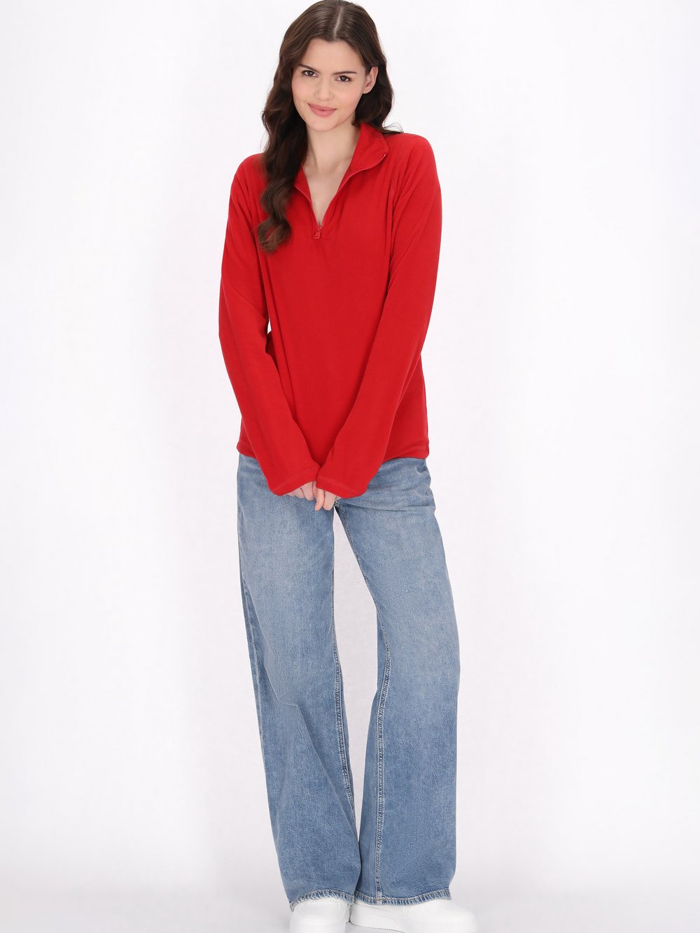 MyMo Fleecepullover Damen