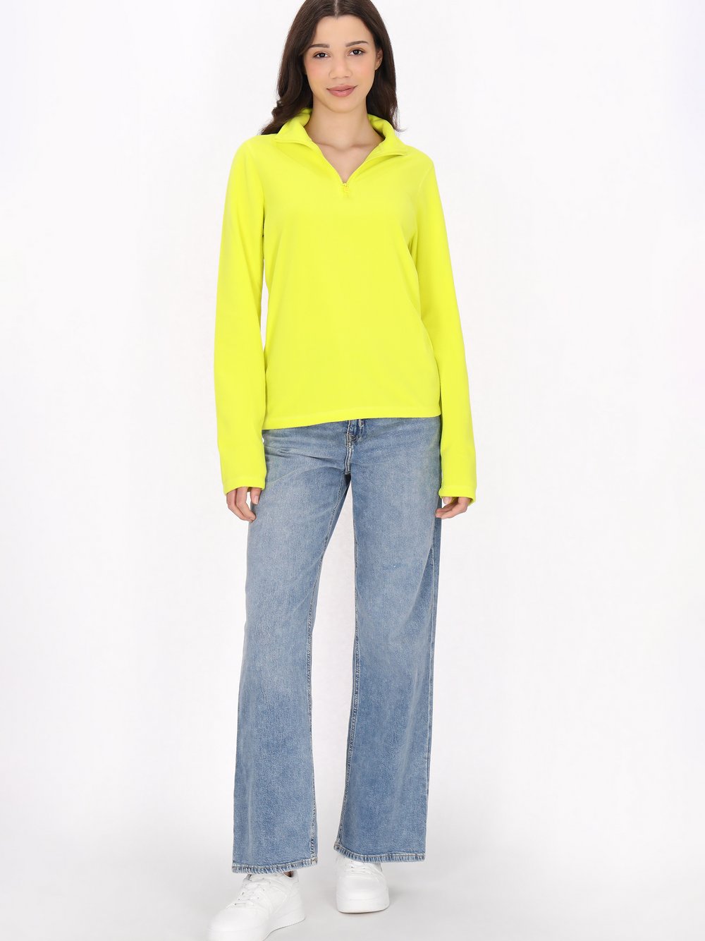 MyMo Fleecepullover Damen