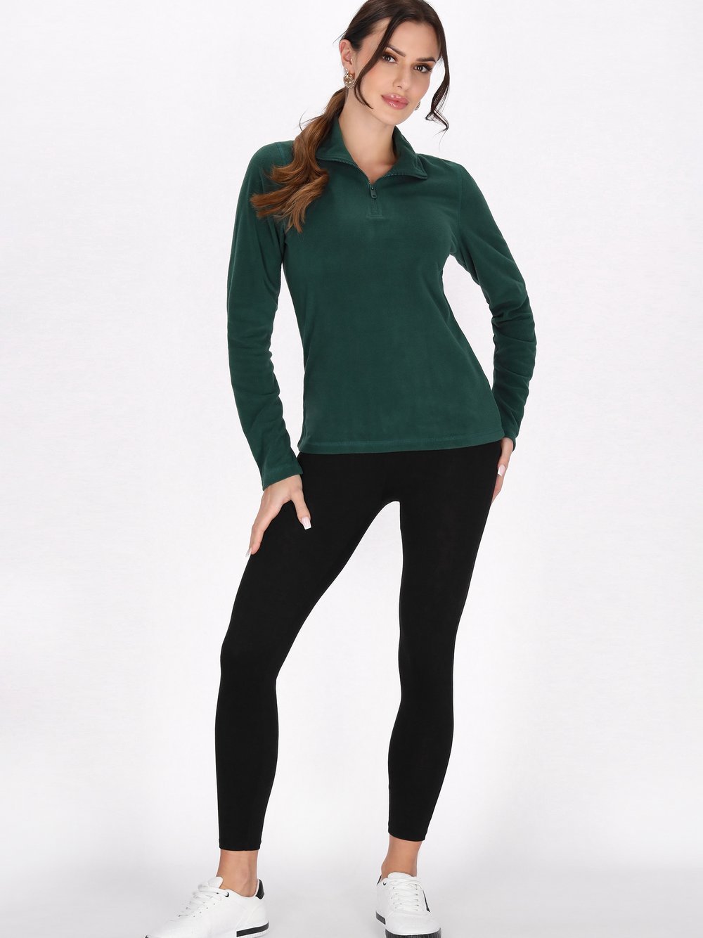 Faina Fleecepullover Damen