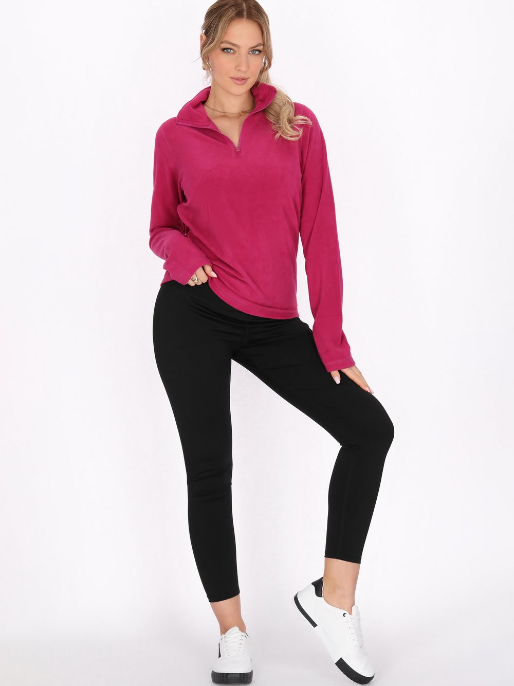 Faina Fleecepullover Damen