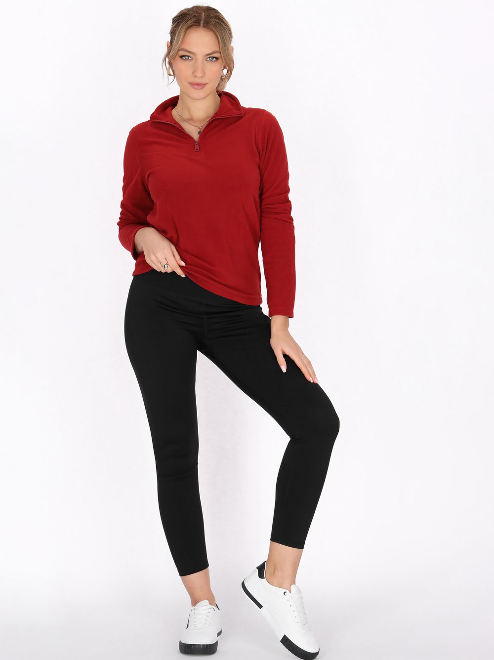 Faina Fleecepullover Damen