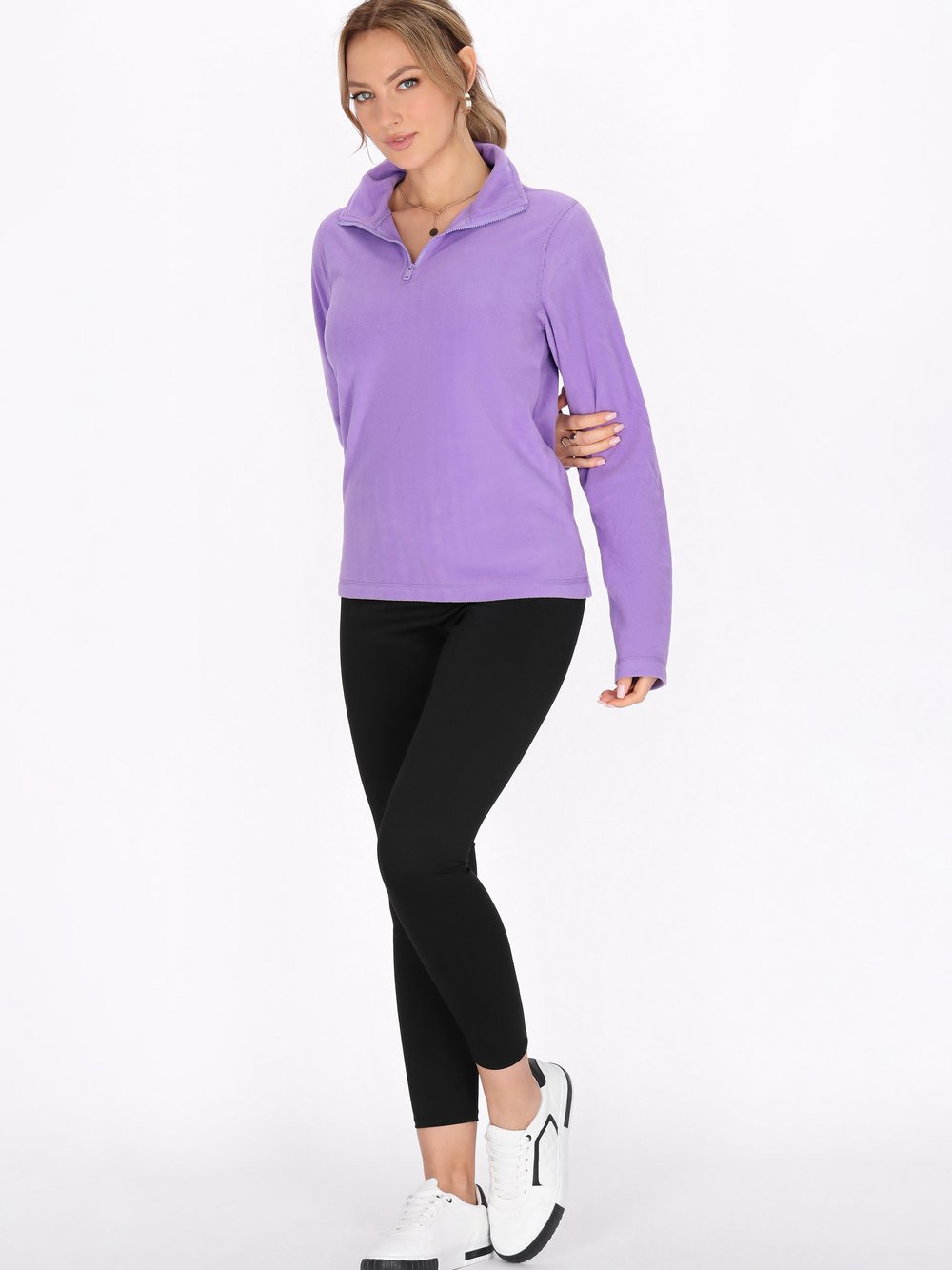 Faina Fleecepullover Damen