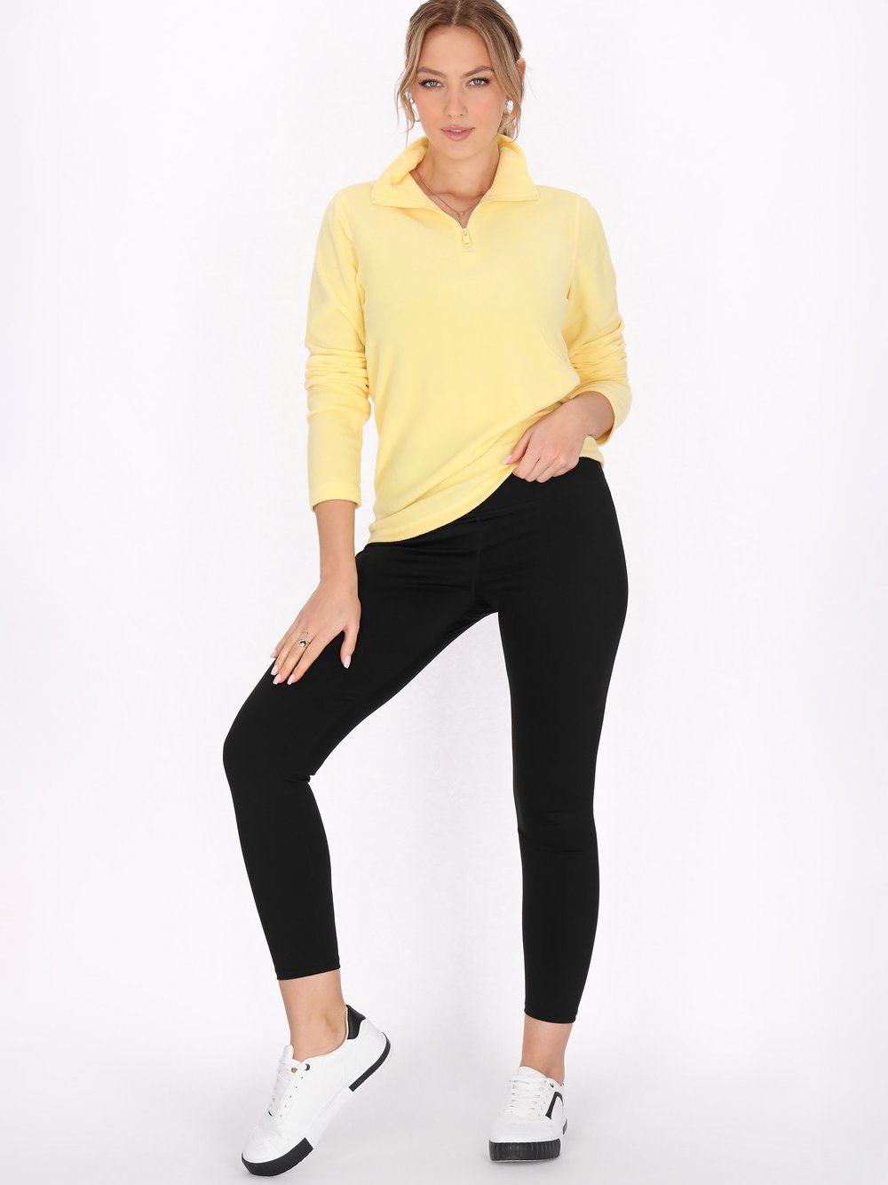 Faina Fleecepullover Damen