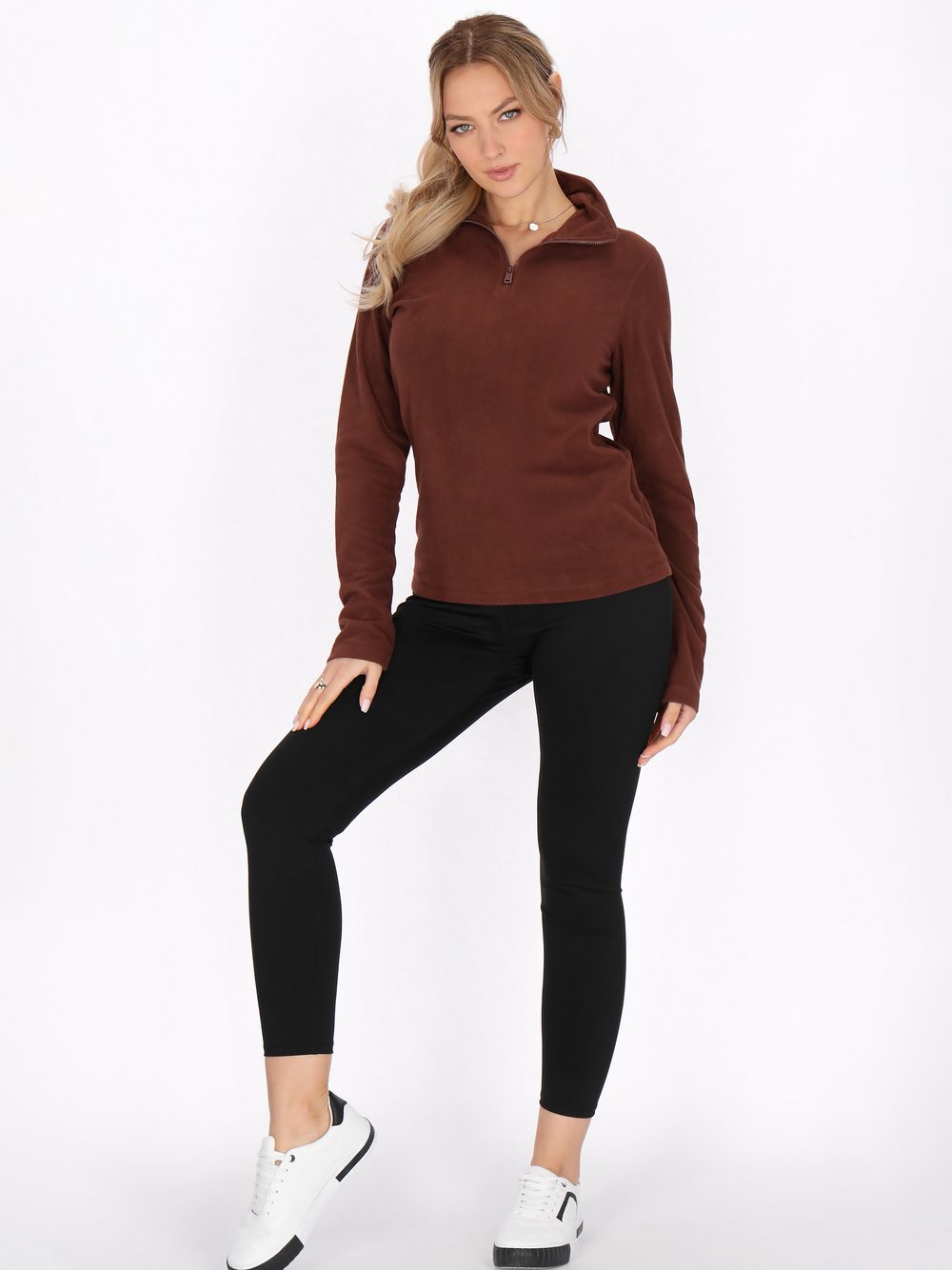 Faina Fleecepullover Damen