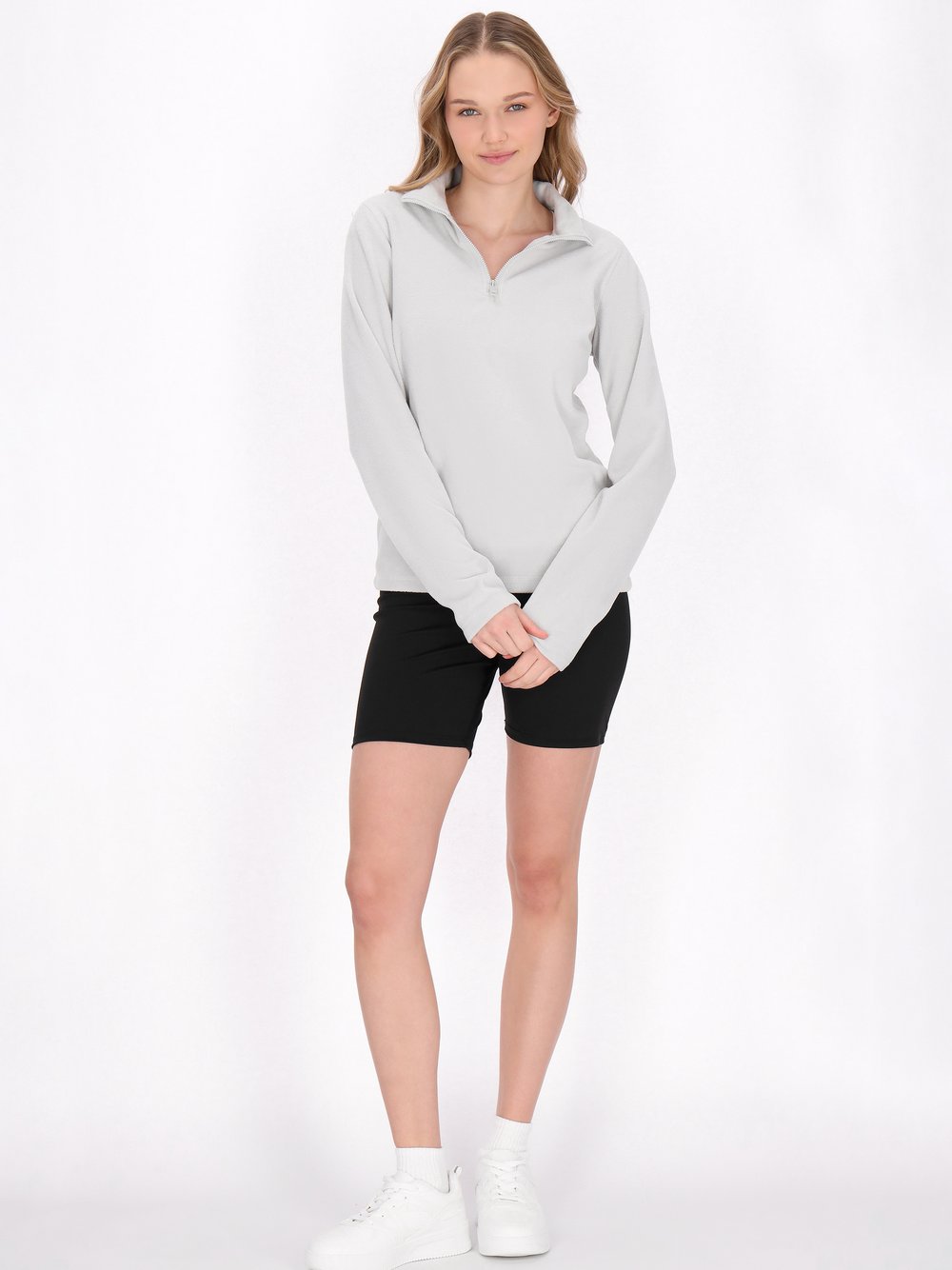 MyMo Fleecepullover Damen