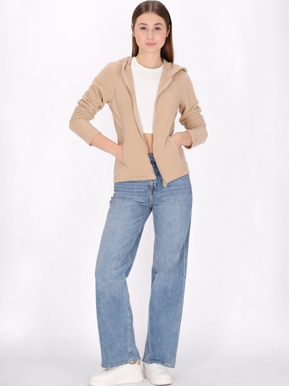 MyMo Fleecejacke Damen