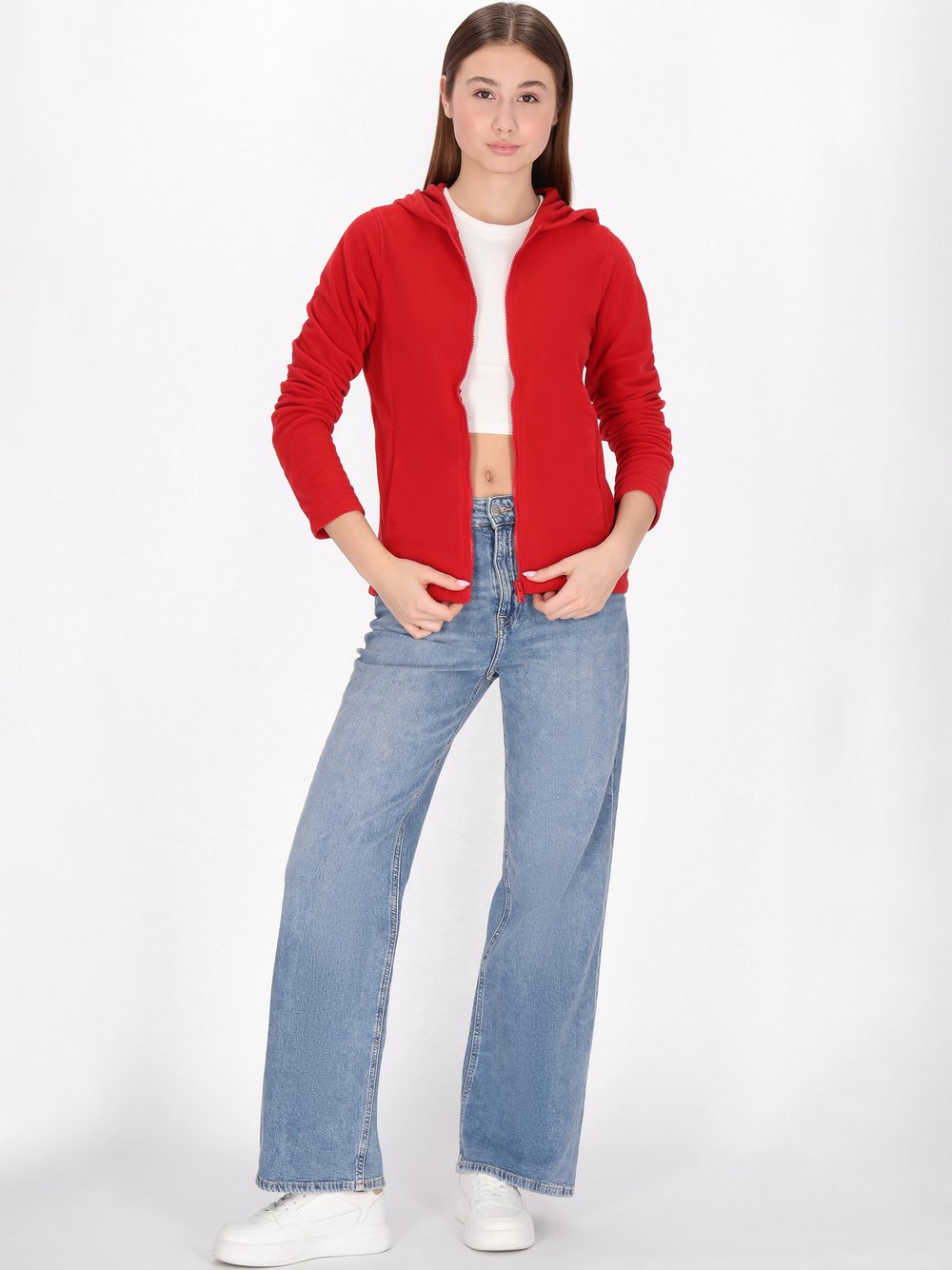 MyMo Fleecejacke Damen