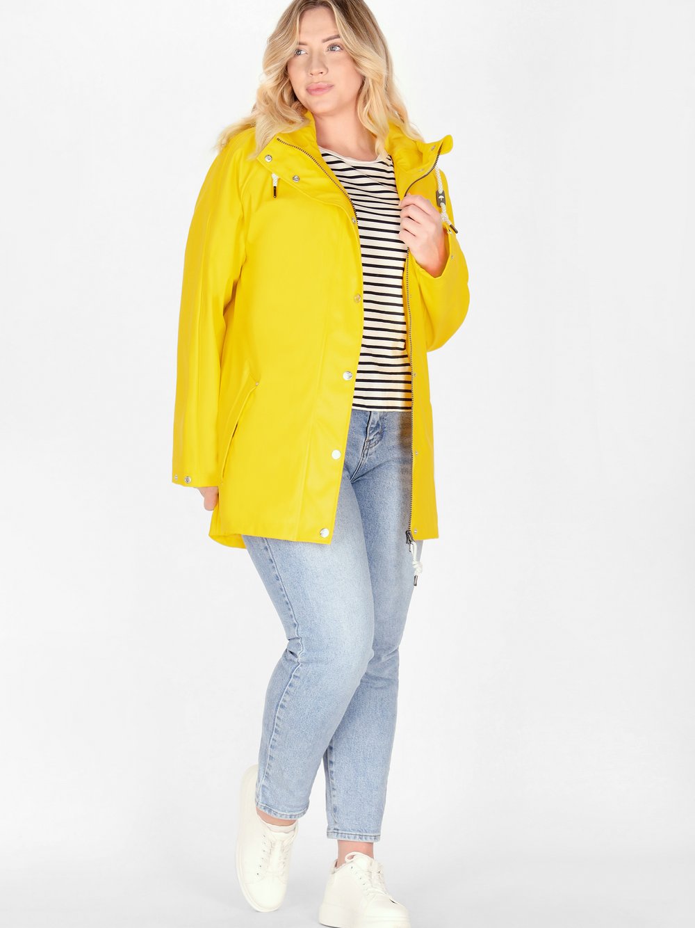 Schmuddelwedda Curvy Regenmantel Damen