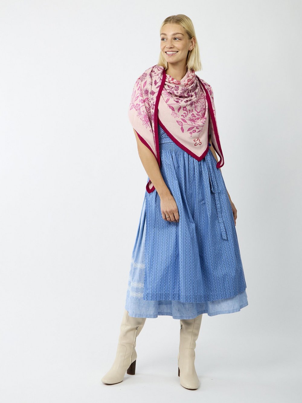 Codello Tuch Damen Wolle gemustert