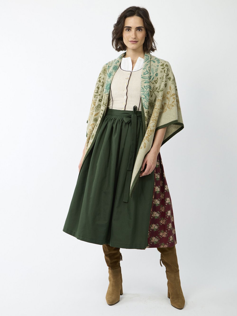 Codello Tuch Damen Wolle gemustert