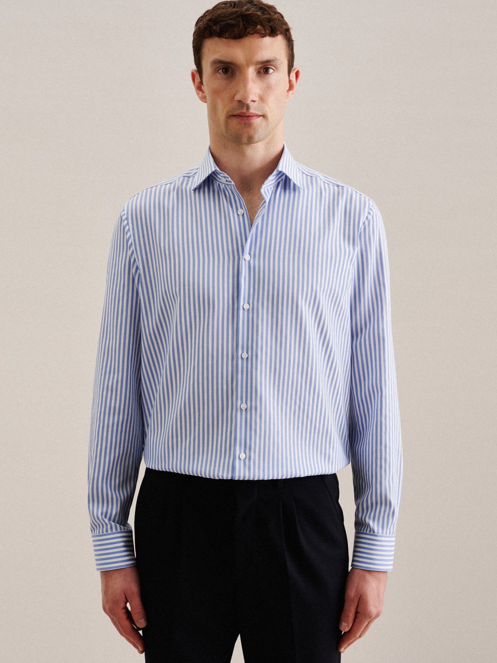 Studio Seidensticker Casual Hemd Herren Regular Fit Baumwolle kariert